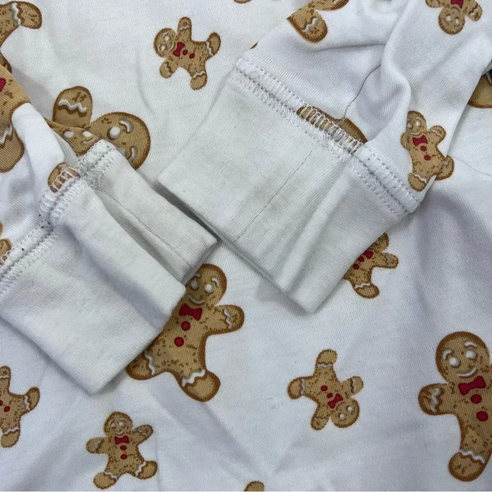 Petidoux Christmas holiday‎ gingerbread pajamas children’s size 7